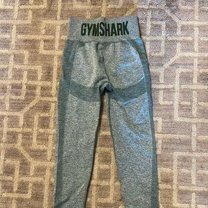 Gymshark Flex High Waisted Leggings - Dark Green Marl